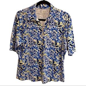 GGblue Luxe Sport Women’s Short Sleeve Golf Shirt Size L